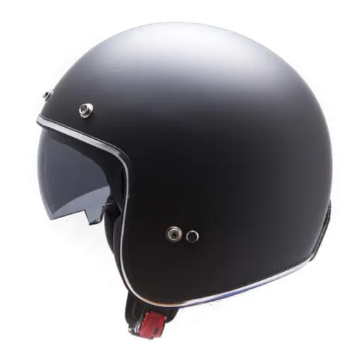 Black Helmet with Protective Visor