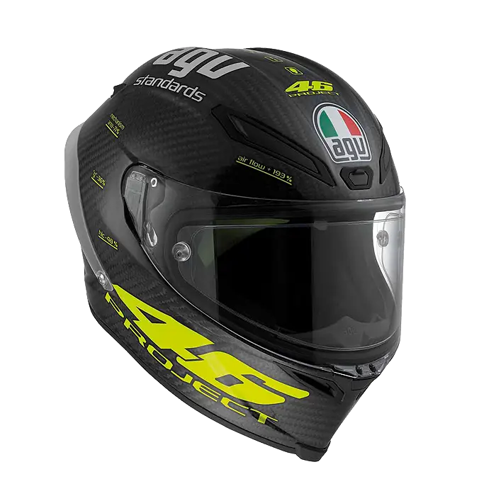 Black Motorcycling Helmet