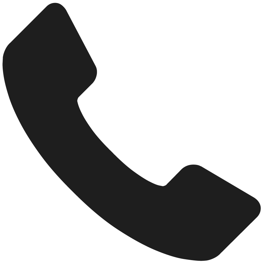 Black Phone Receiver Icon