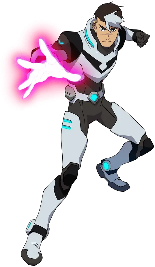 Animated Hero Character in Action Pose