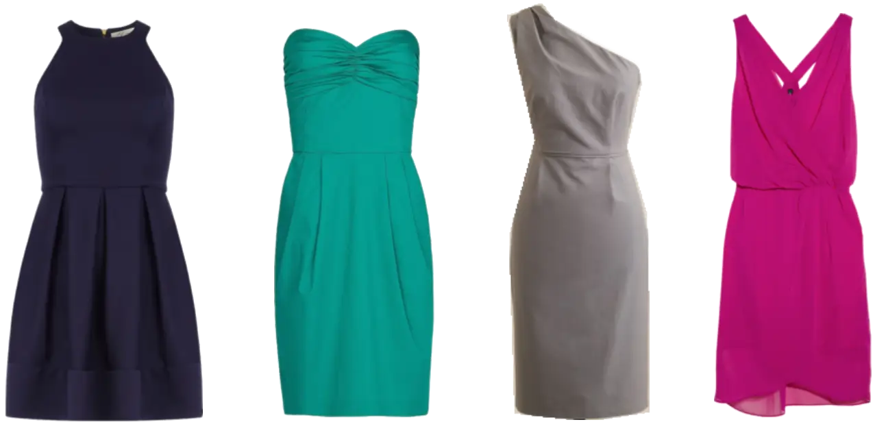 Colorful Fashion Dresses Collection