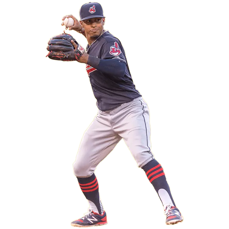 Baseball Player in Action with Ball Glove