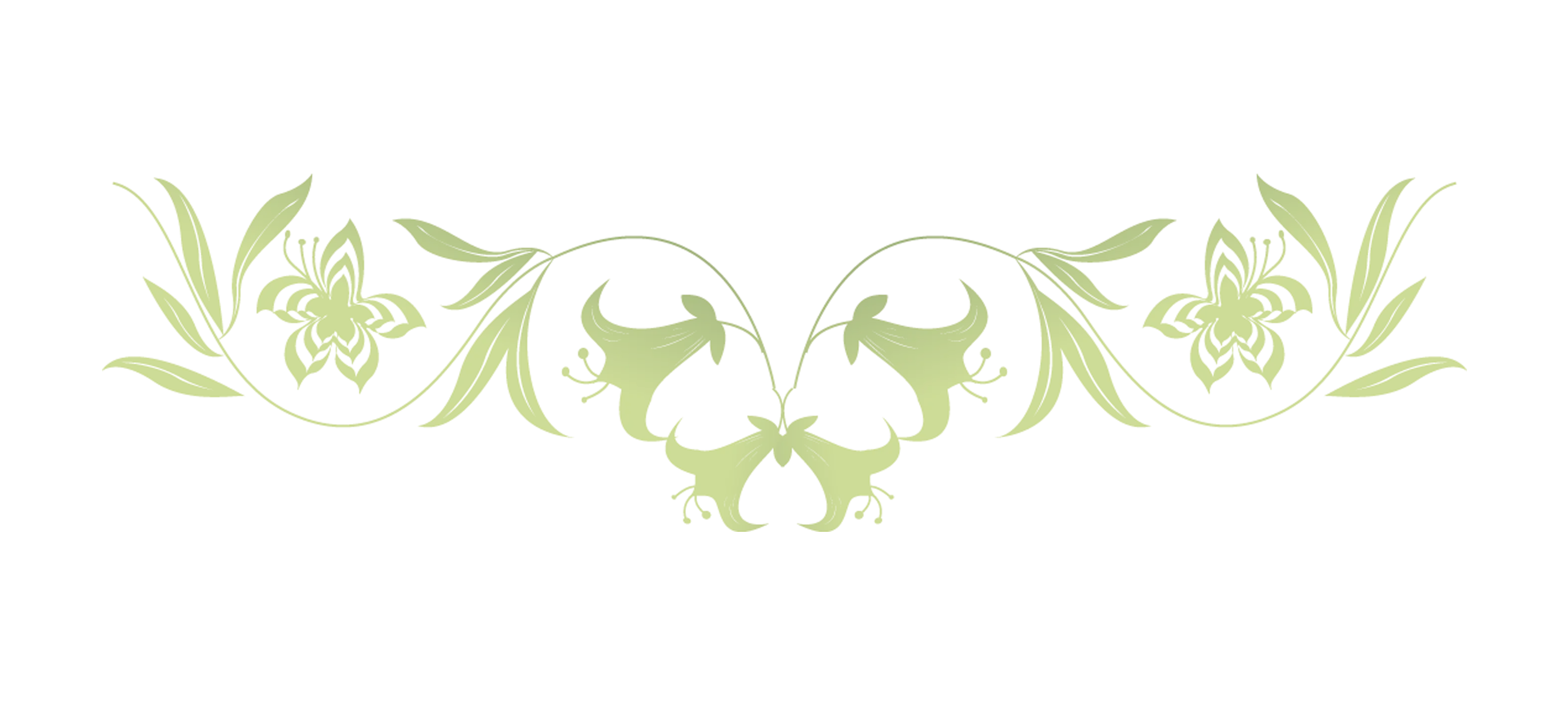 Green Floral Decorative Design