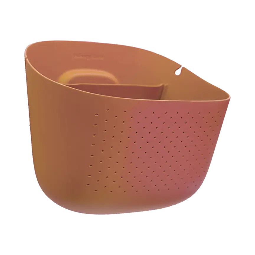 Orange Colander Kitchen Tool