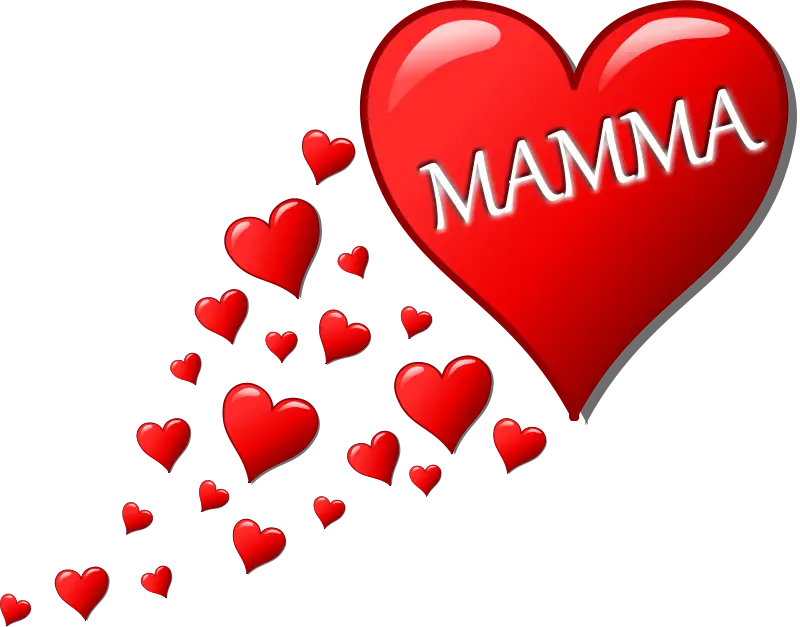 Heart Symbol for Mamma