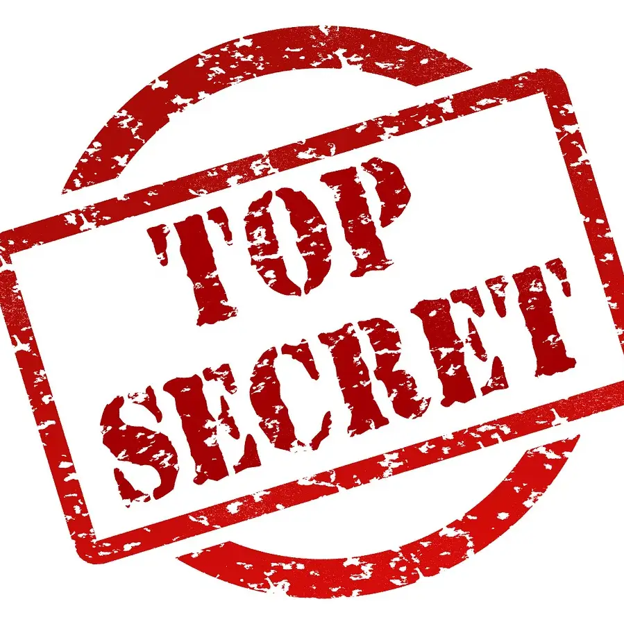 Top Secret Red Stamp