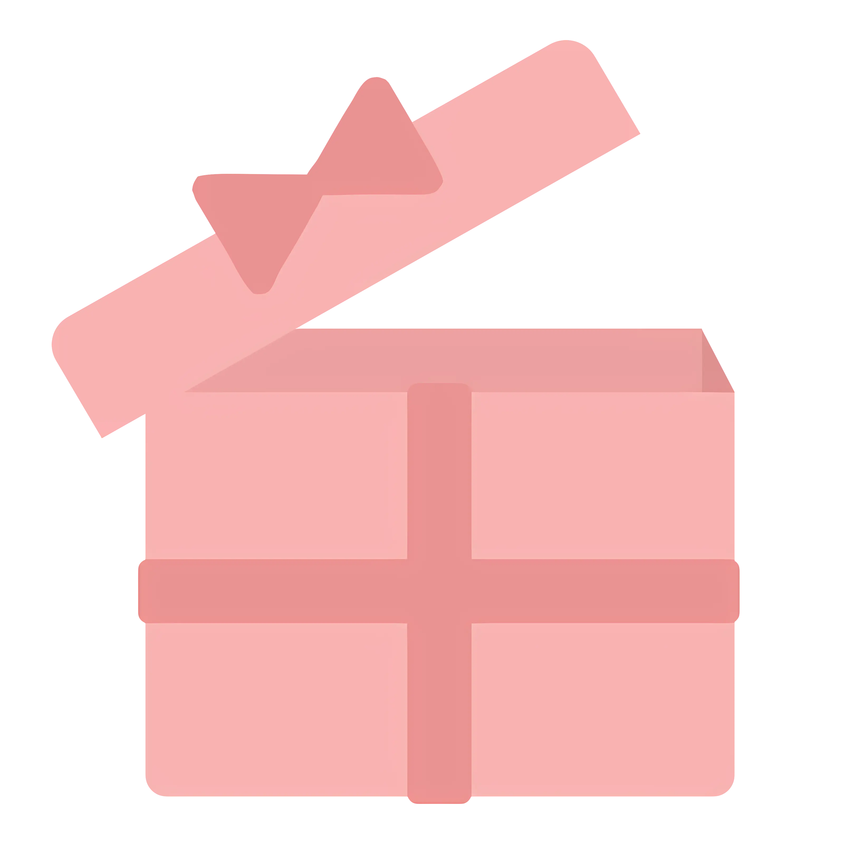 Pink Gift Box with Bow