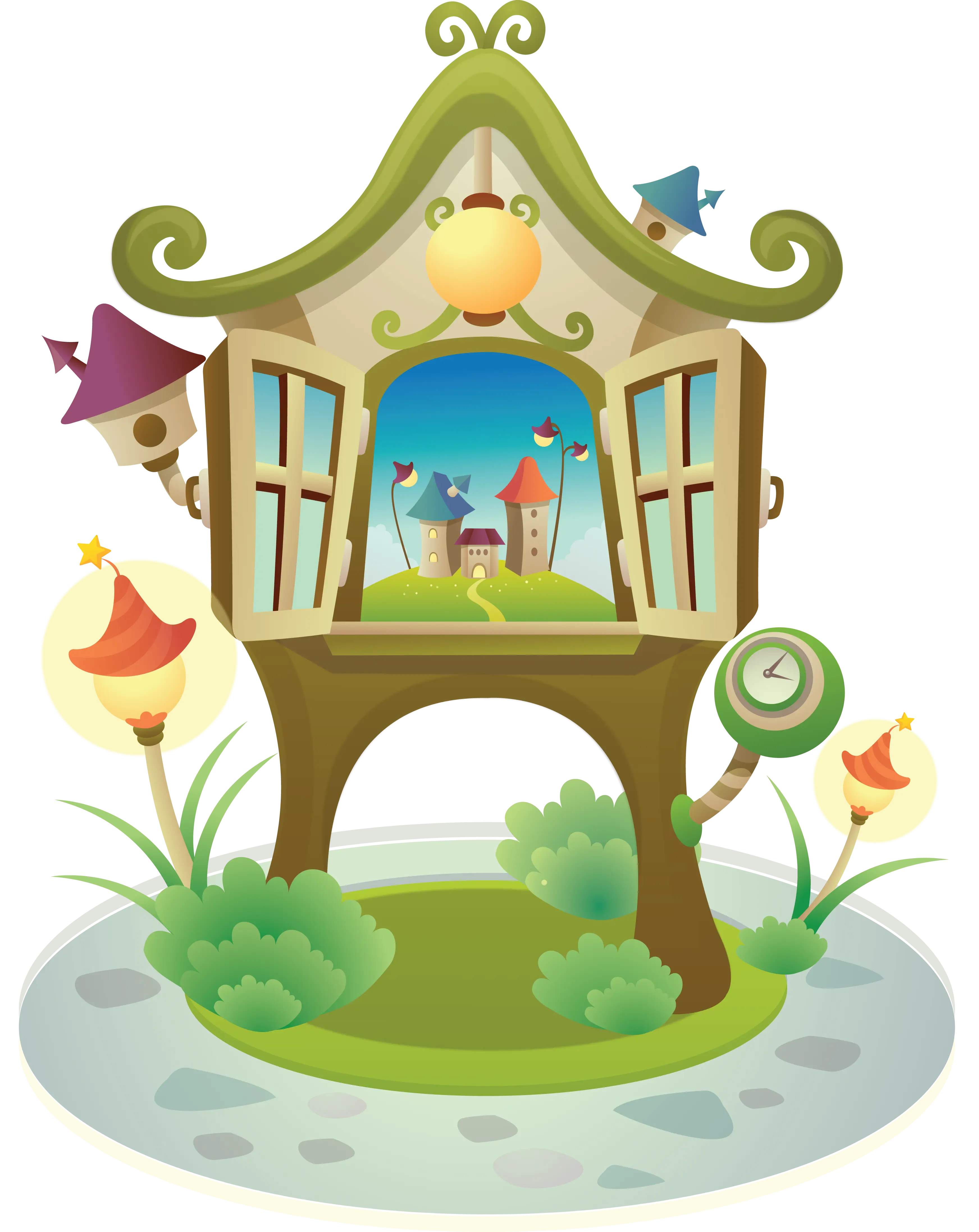 Small Cute Doodle House