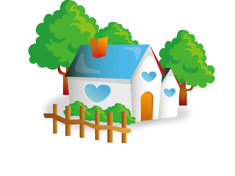 Small Cute Doodle House