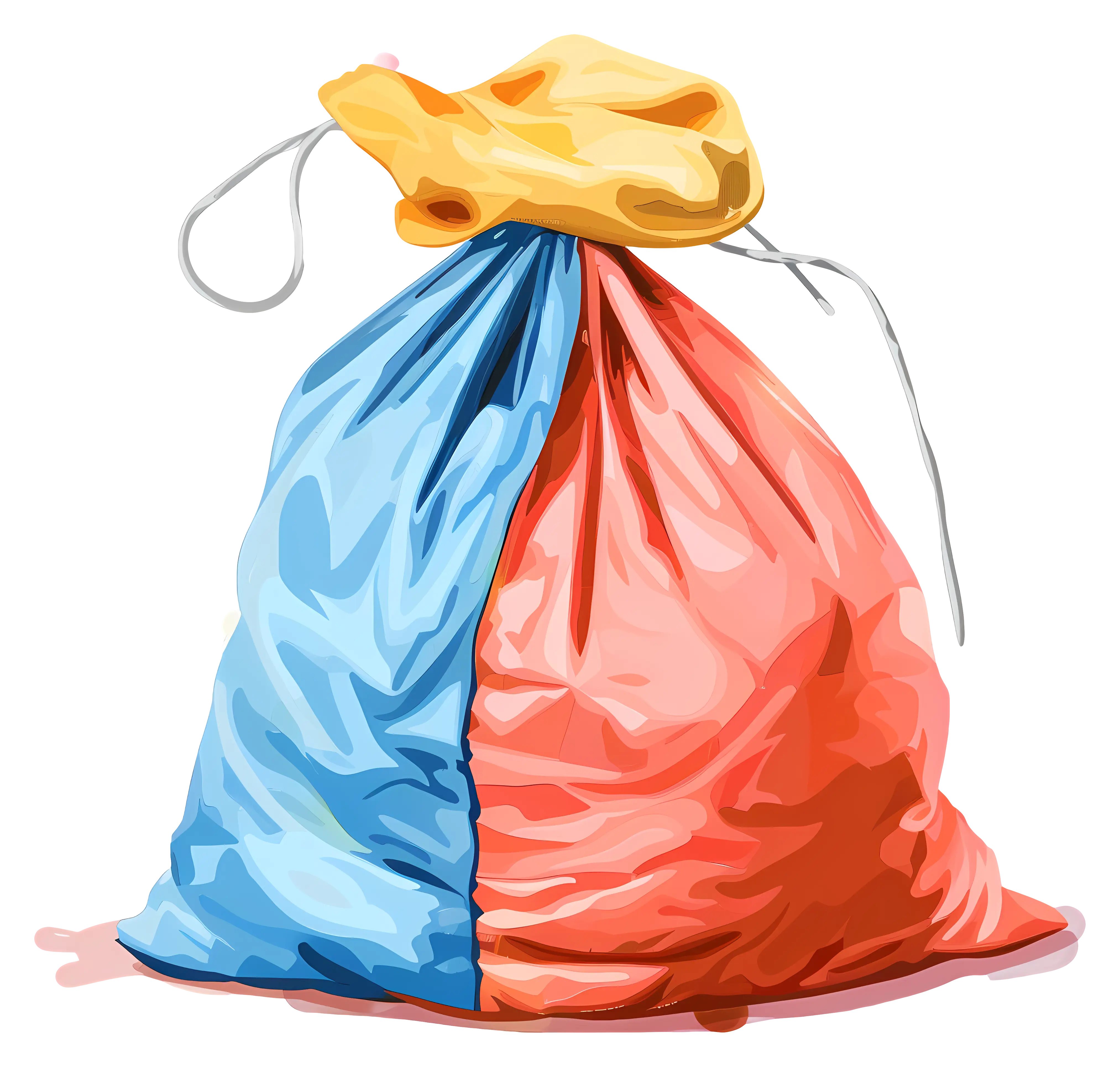 Colorful Drawstring Bag