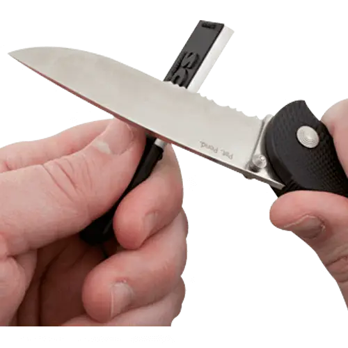 Knife Sharpening with Hand Tool