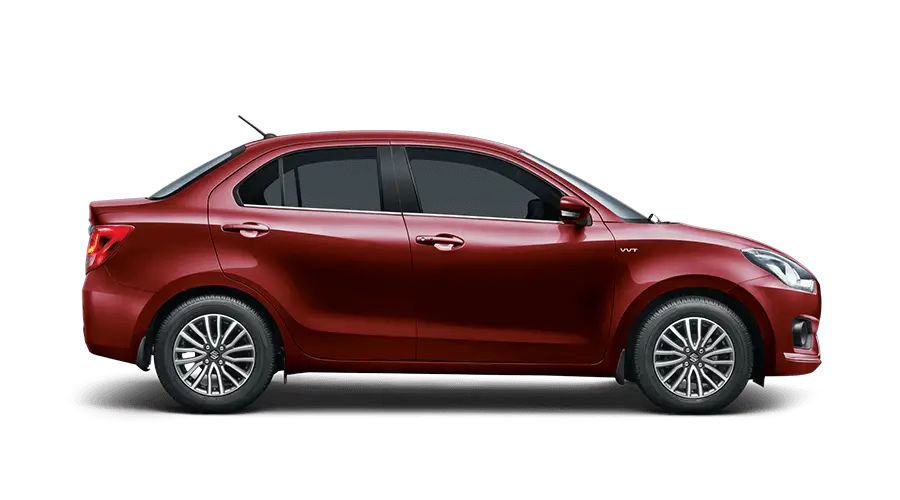 Red Sedan Car for Compact Family Travel