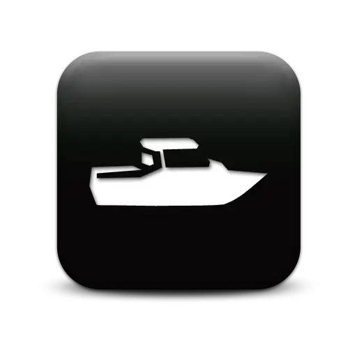 Black Boat Icon