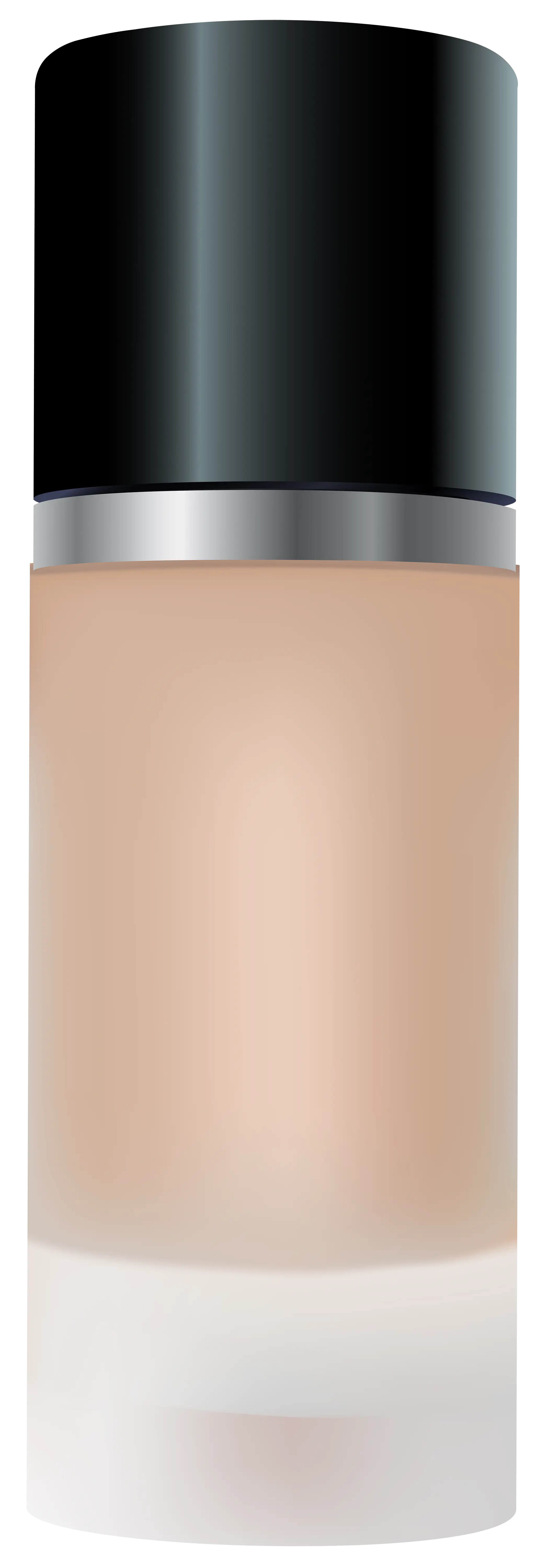 Foundation Bottle with Black Cap