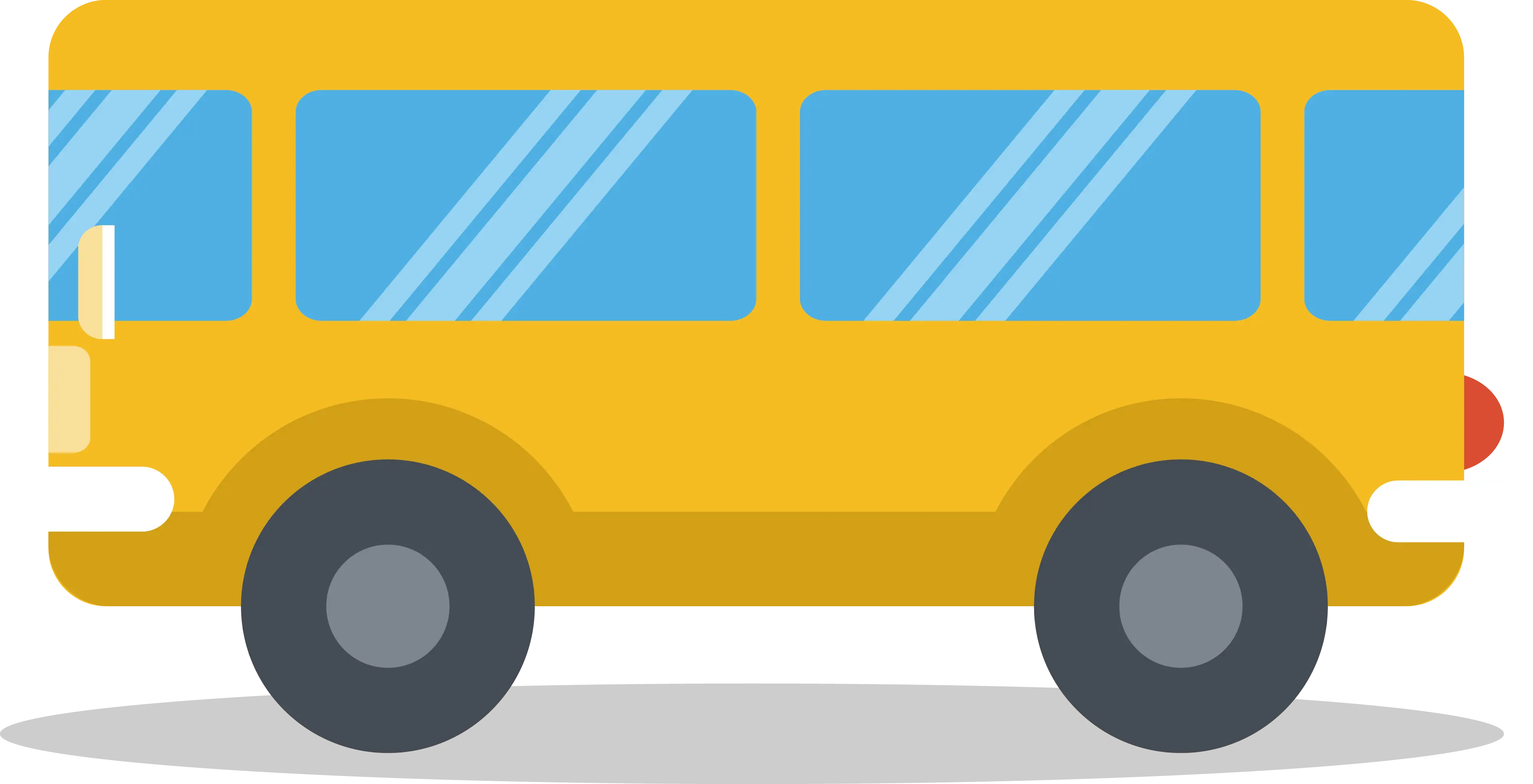 Yellow School Bus Illustration