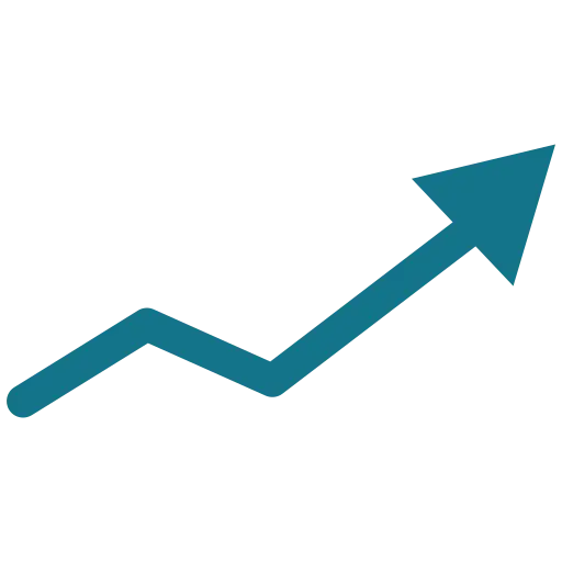 Upward Zigzag Arrow