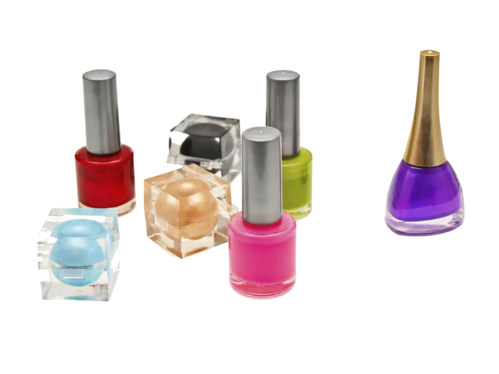 Colorful Nail Polish Collection