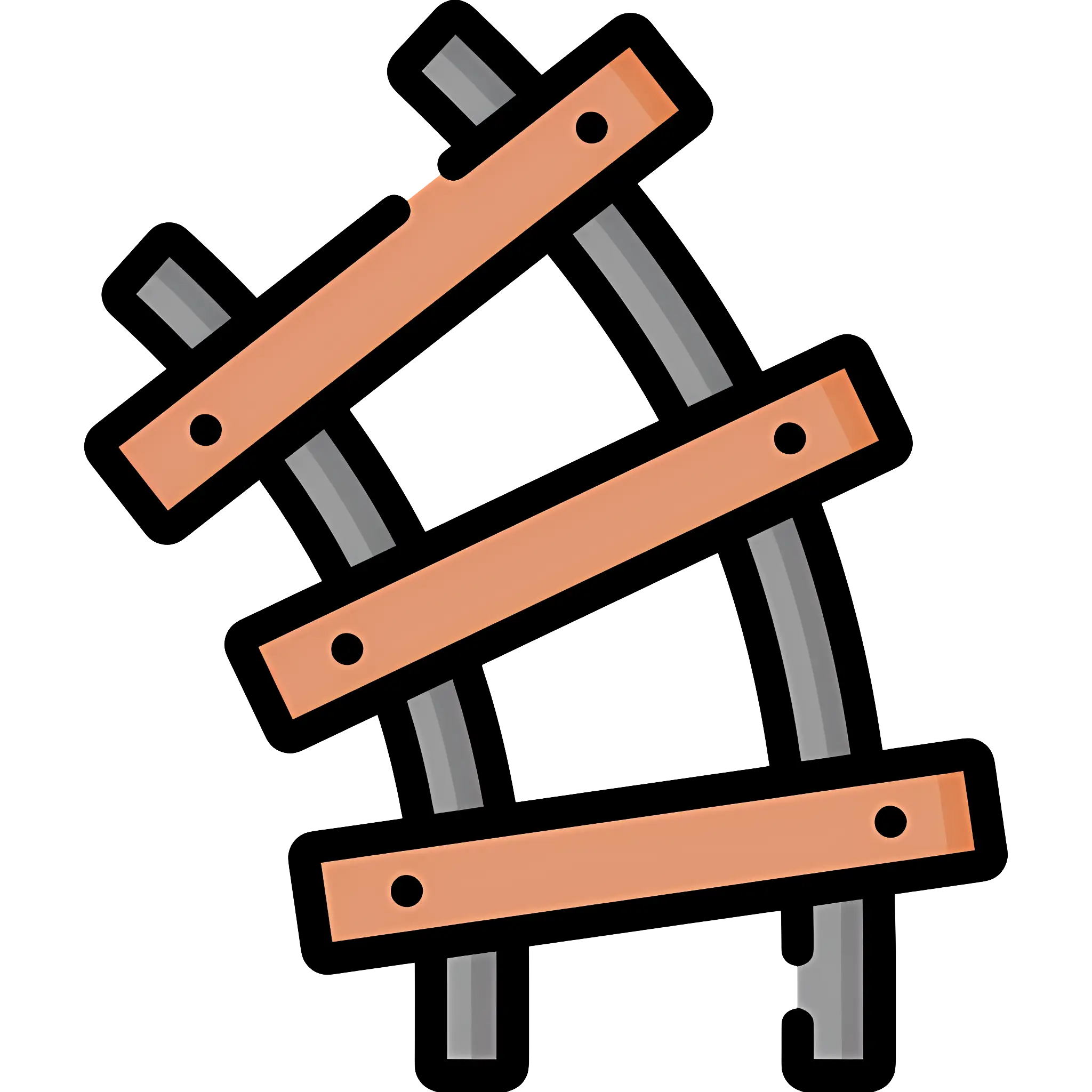 Railroad Tracks Illustration