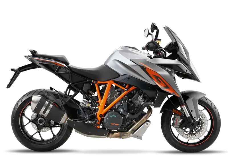 Modern Gray Motorcycle with a Sleek Look