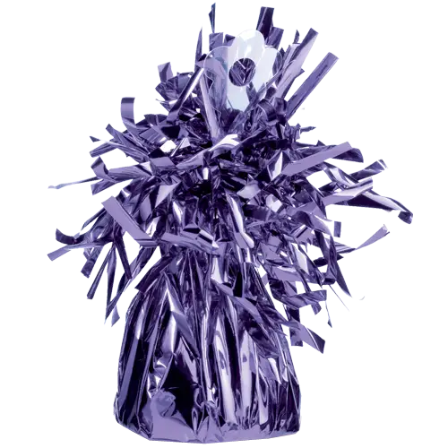 Purple Foil Balloon Weight for Party Decoration
