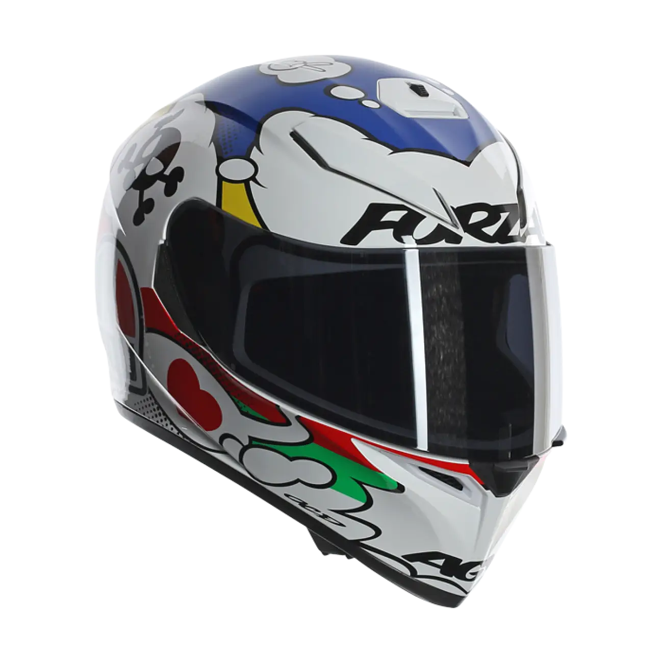 Futuristic Motorcycle Helmet Design