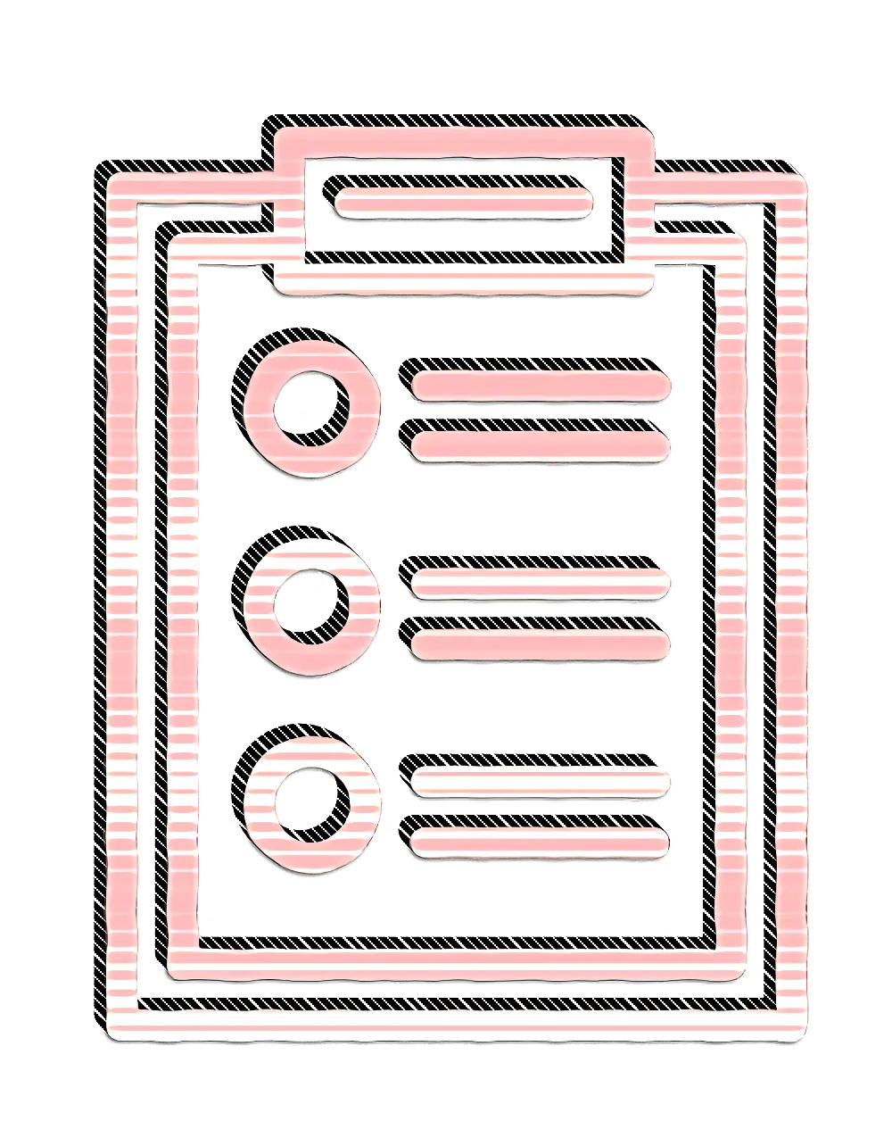 Clipboard with Checklist for Organization