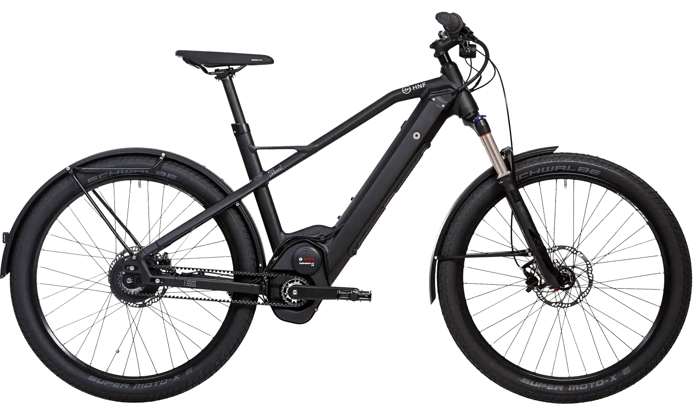 Black Electric Bicycle for Urban Commuting