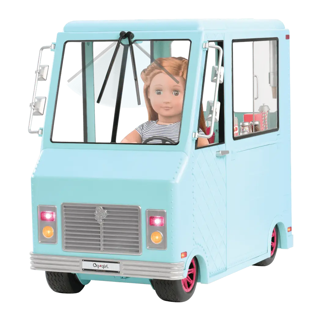 Toy Truck with Doll Driver