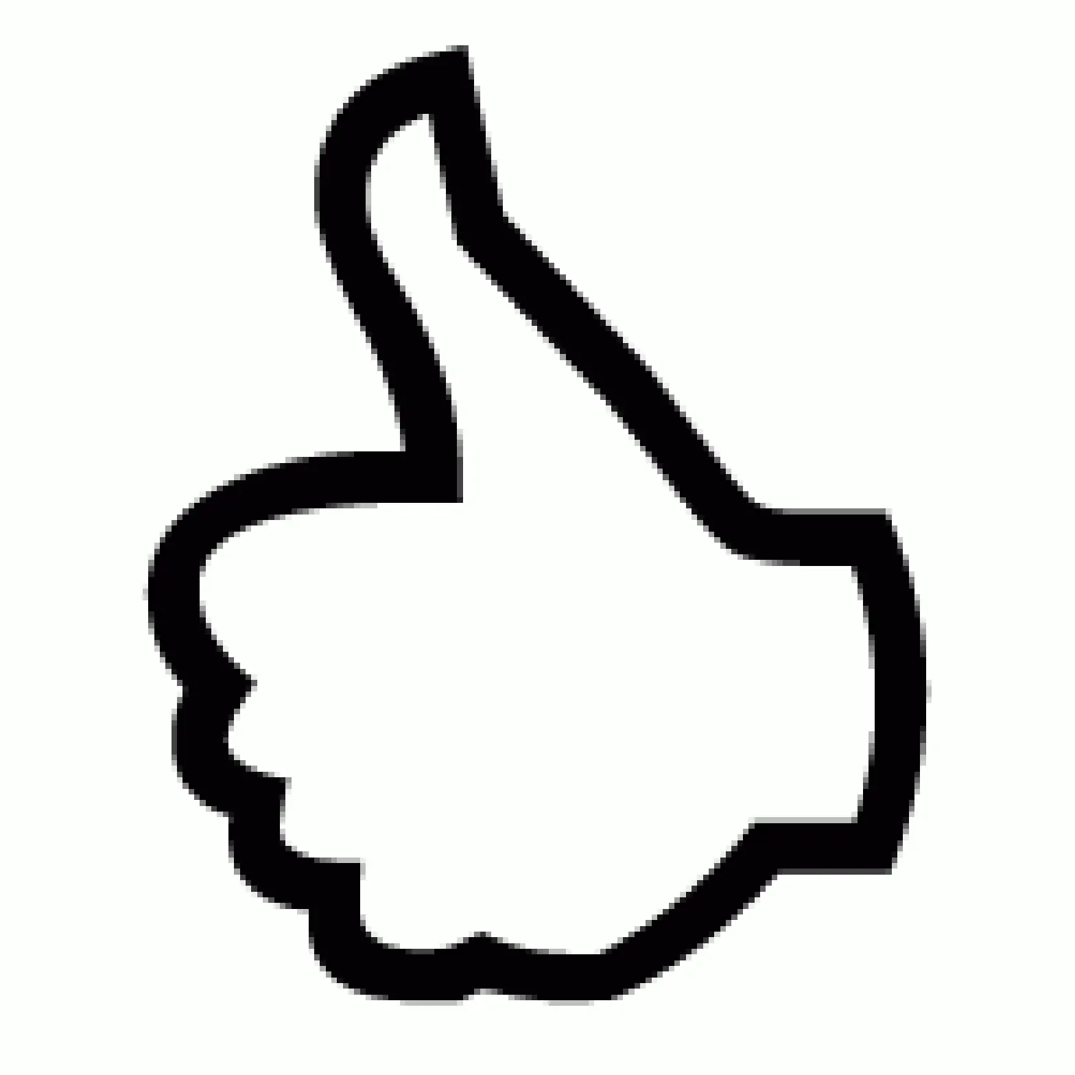 Black Thumbs Up Icon