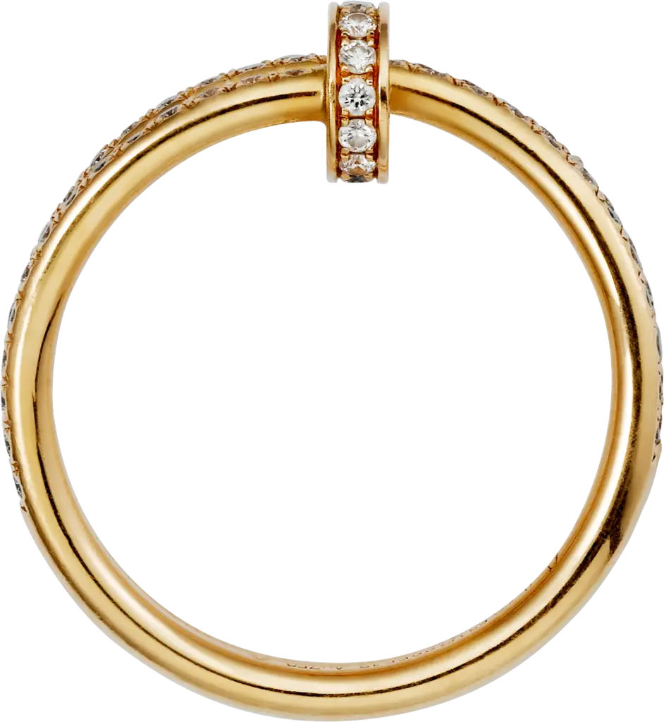 Golden Band with Diamond Accent