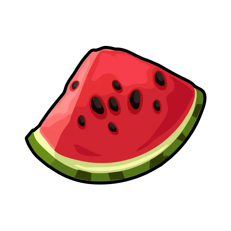 Juicy Watermelon Slice