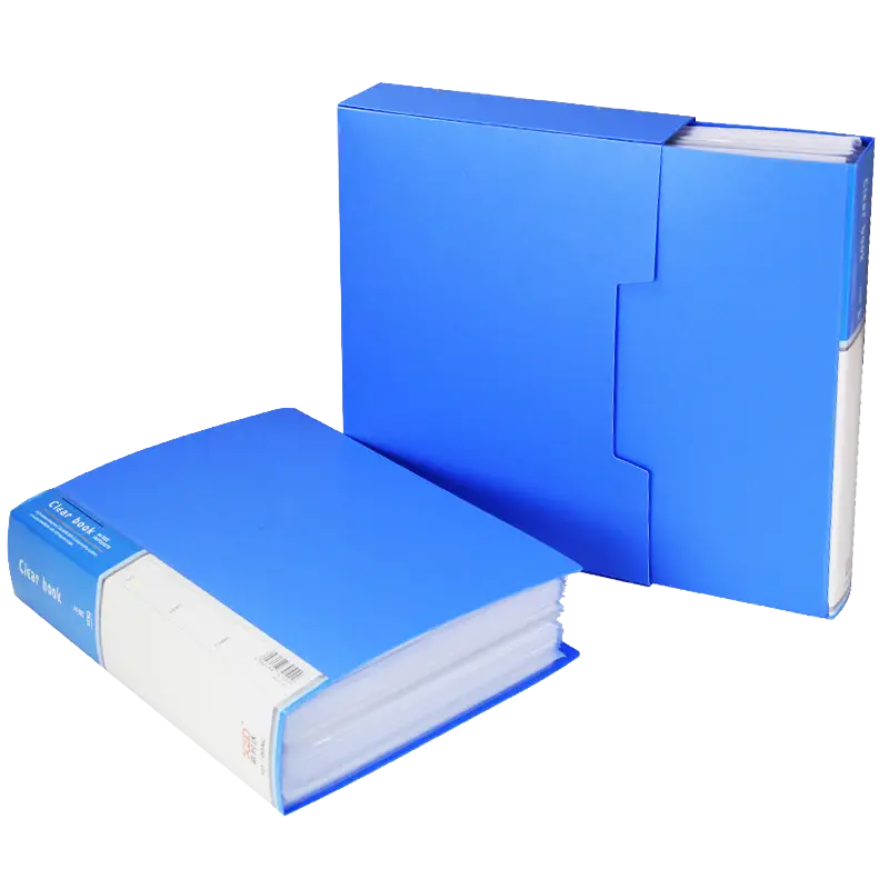 Blue Office Binders