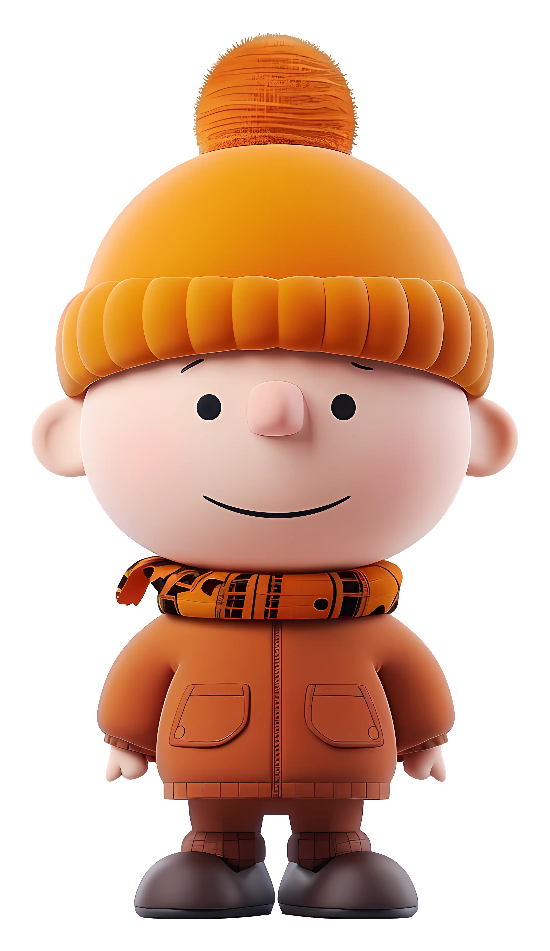 Winter Cartoon Character