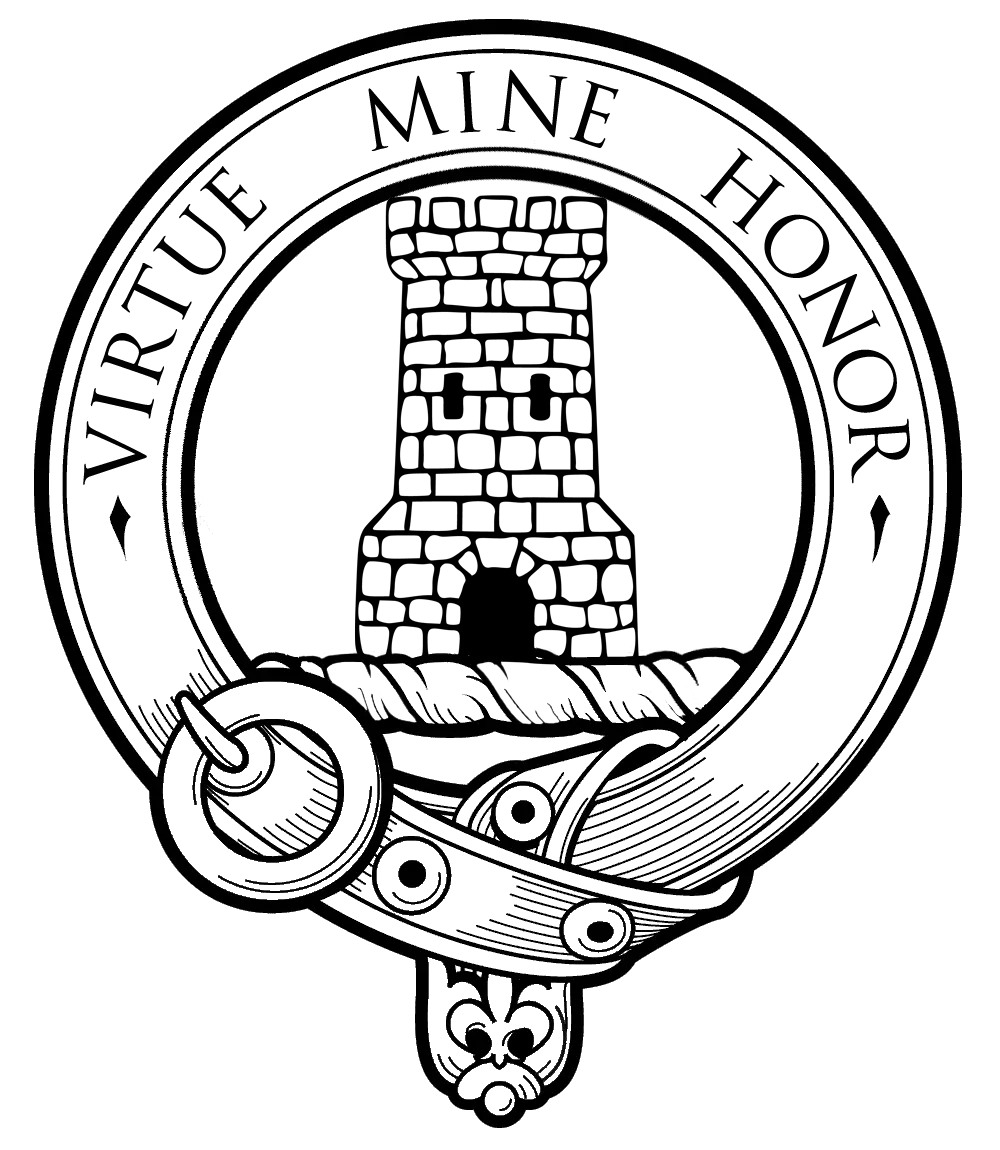 Virtue Mine Honor Clan Crest Emblem