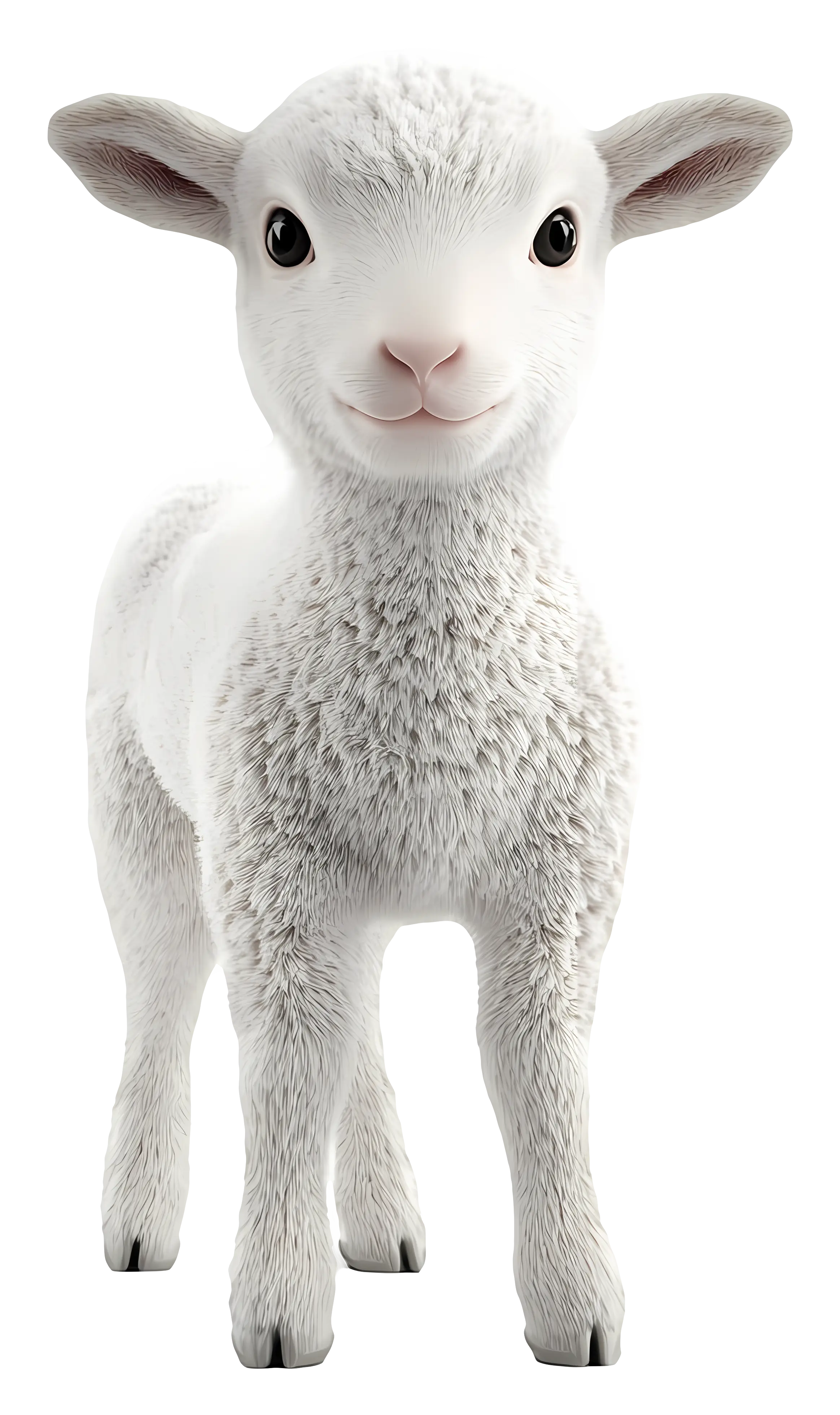 Cute Cartoon Lamb