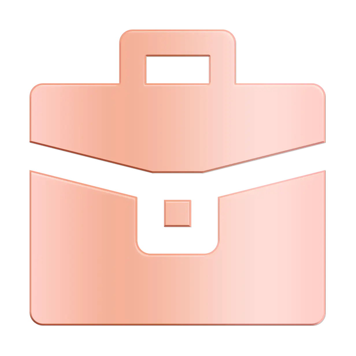 Rose Gold Briefcase Icon