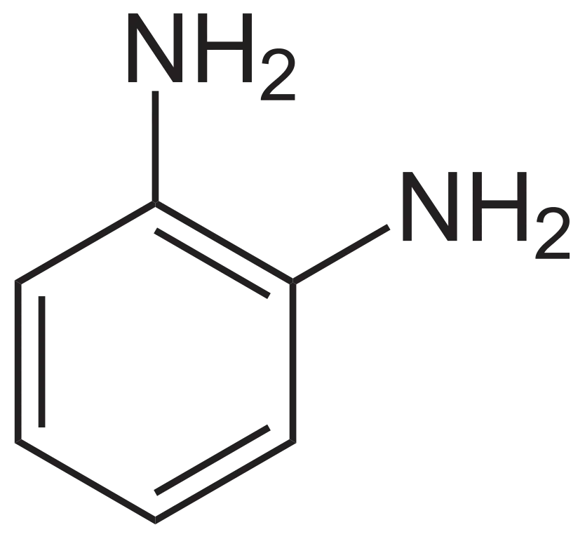 Structural Formula of Para-Phenylenediamine