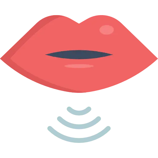 Lips Speaking Icon