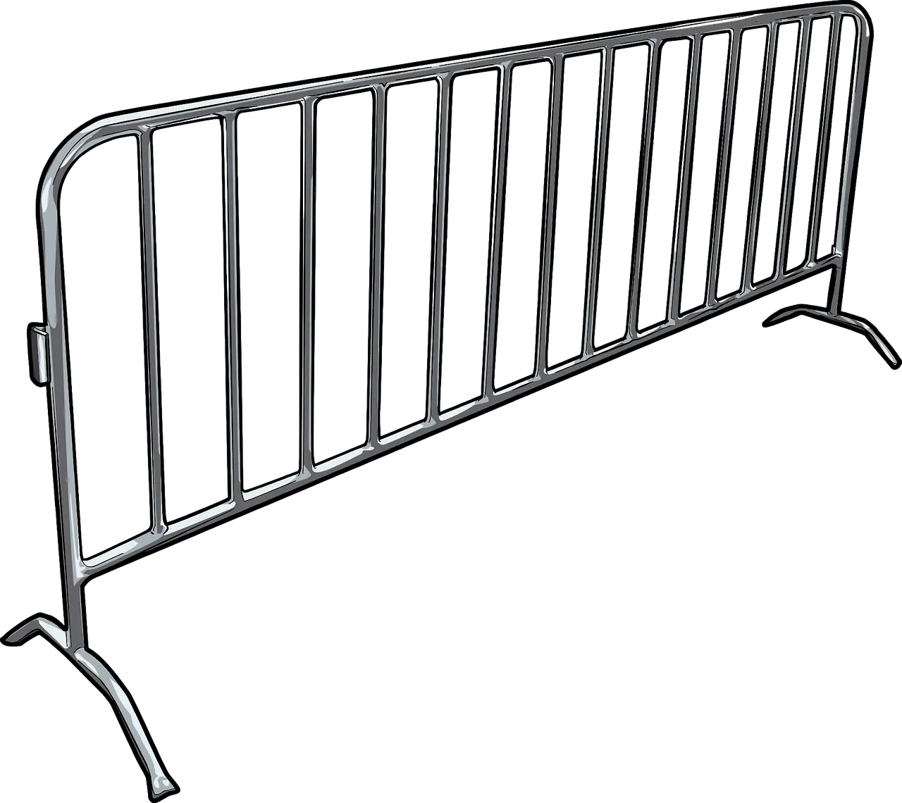 Metal Crowd Barrier for Event Management