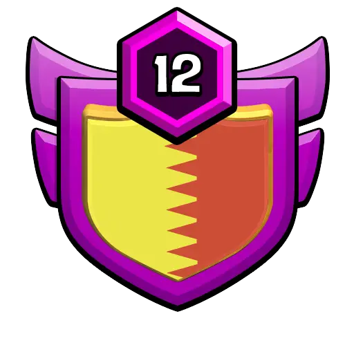 Level 12 Gaming Shield Badge