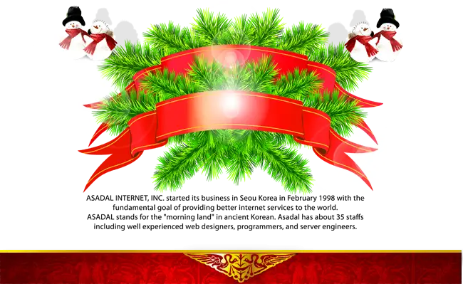 Christmas Wreath with Red Ribbon