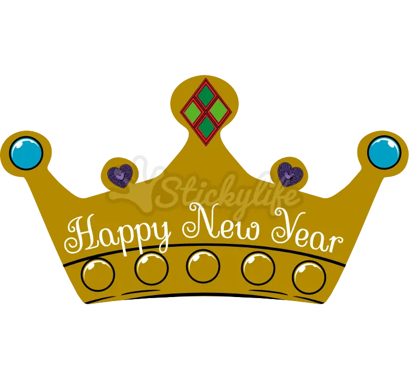 Happy New Year Crown