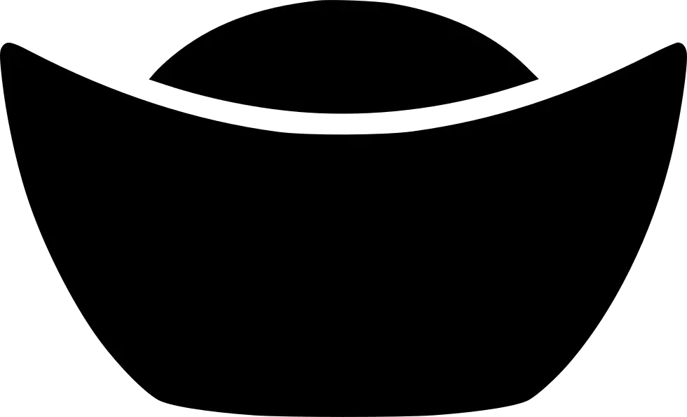 Black Yuanbao Symbol