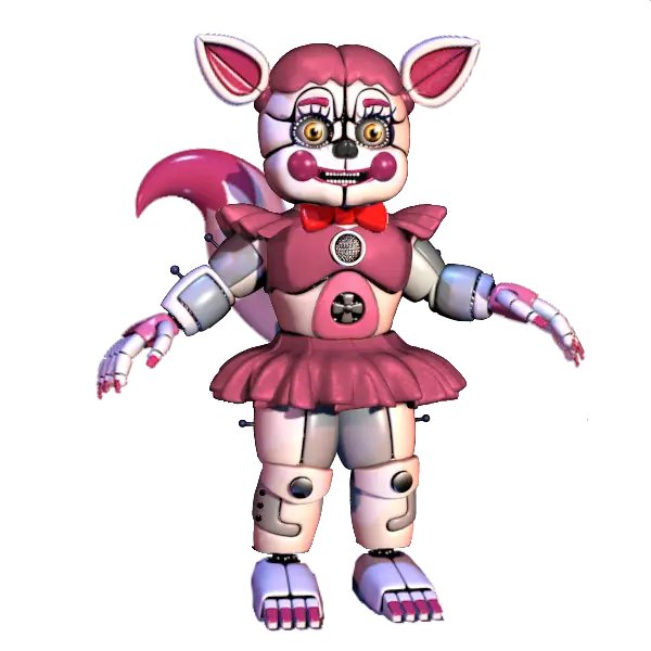 Cute Robotic Fox Character Design