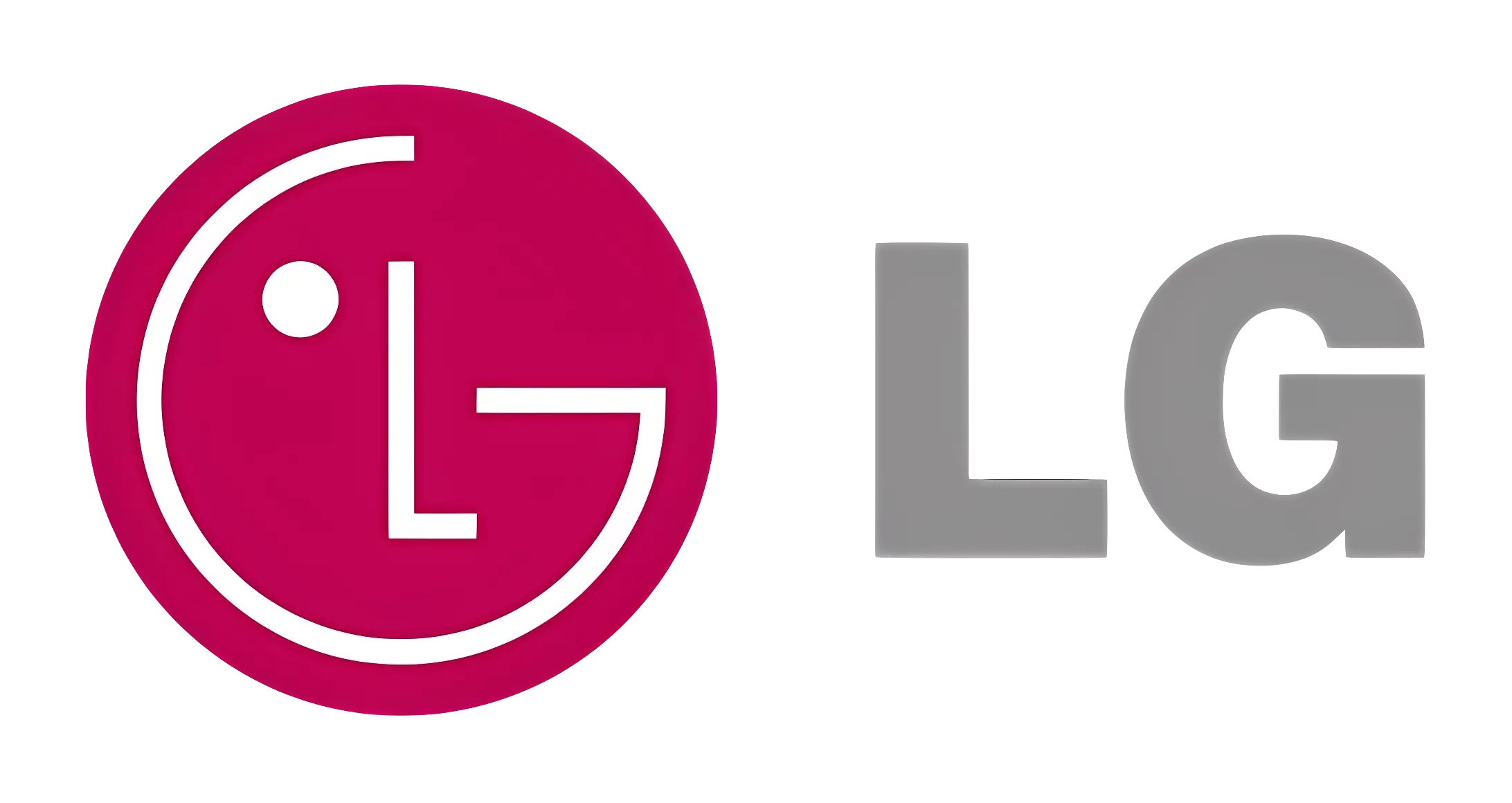 LG Logo in Red and Gray