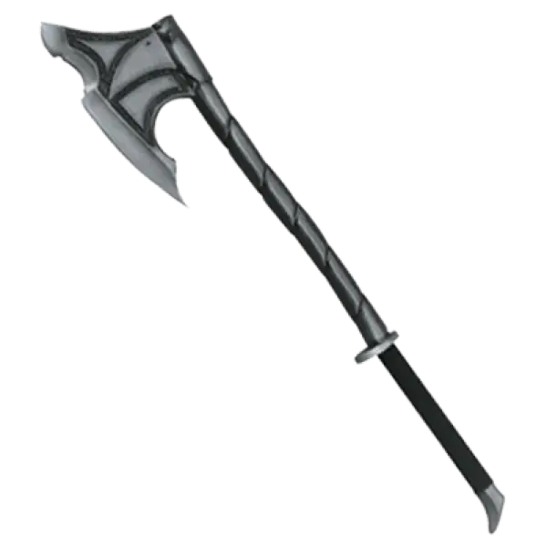 Detailed Battle Axe Illustration