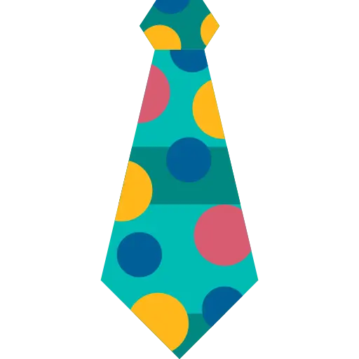 Colorful Polka Dot Tie