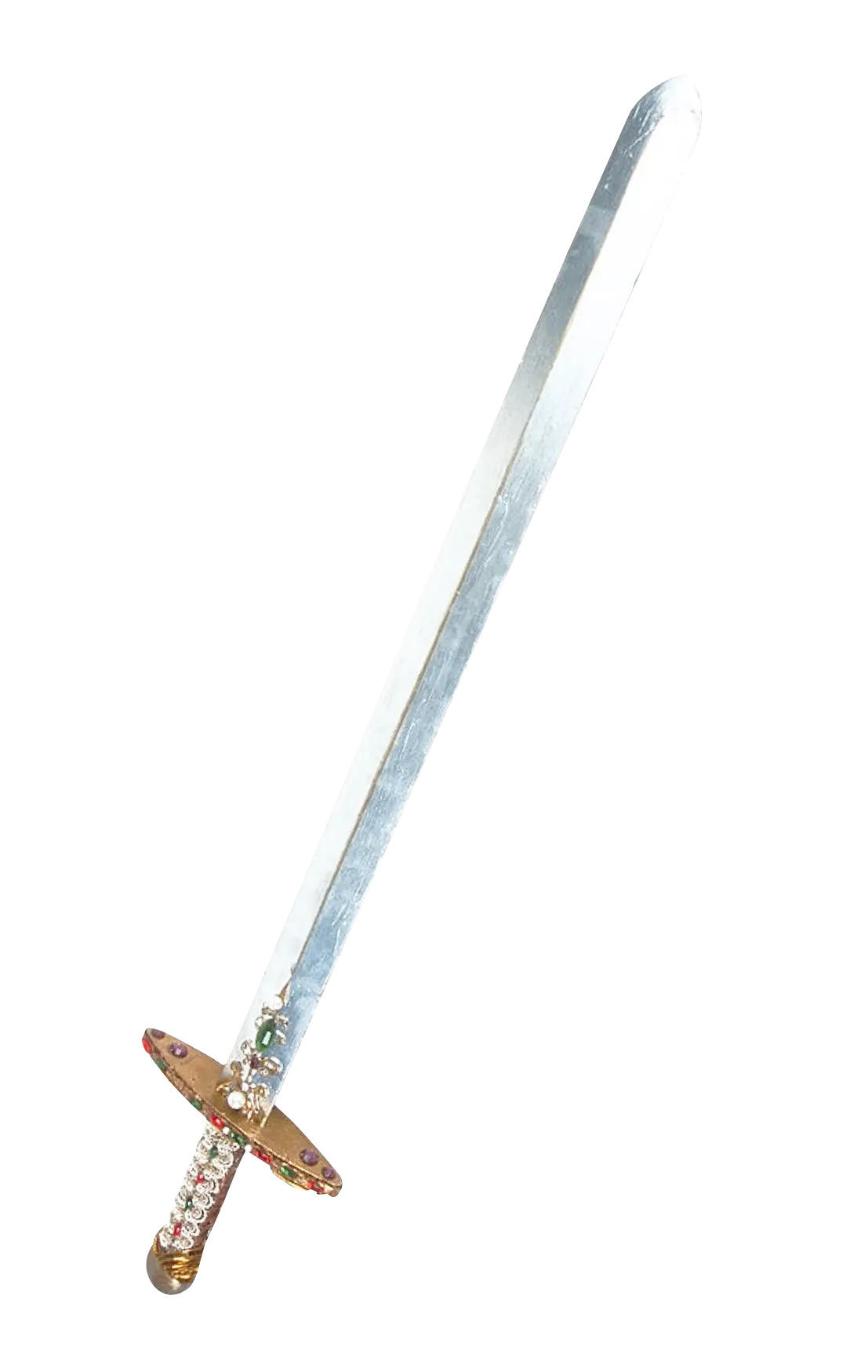 Medieval Sword with Ornate Handle