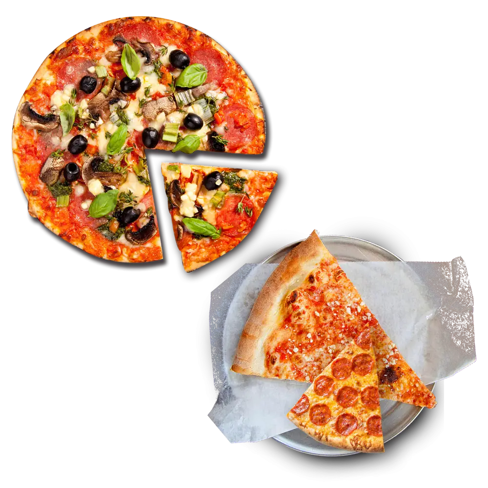Delicious Pizza with Toppings