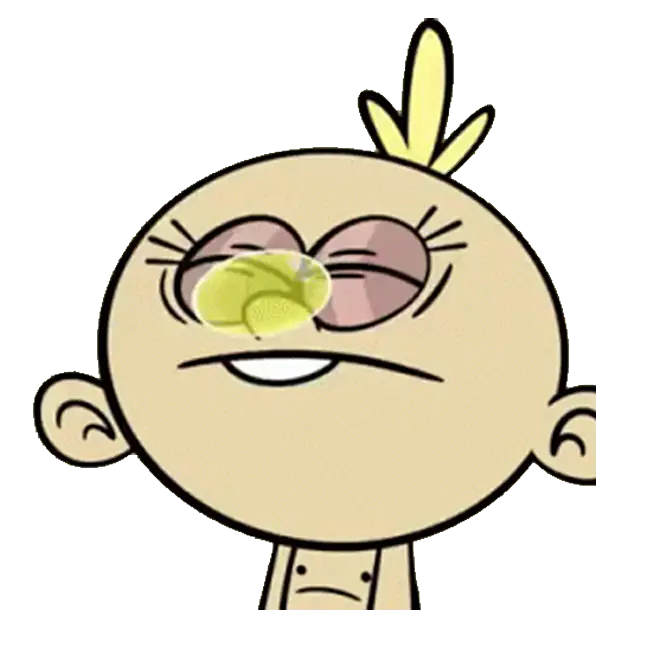 Funny Cartoon Character with Expression